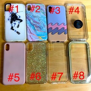 ✨ IPhone XR, set of 8 or individual✨